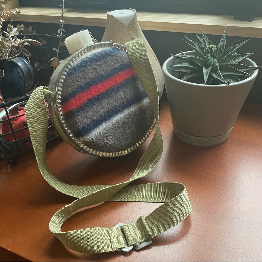 Water Canteen with Strap